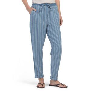 XCVI Indigo Cena Cropped Pants